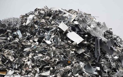 Steel scrap for PMI tests
